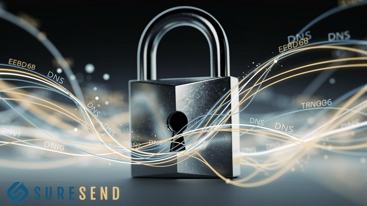 Secure authentication and DNS configuration visualization
