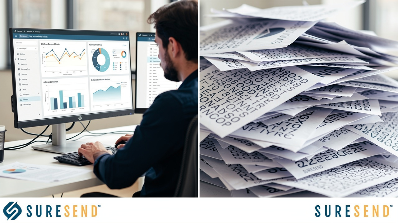 Comparison of data visibility versus actual data usability and control